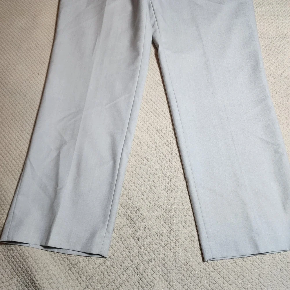 NWT MADE By Cam Newton Men's Gray Flat Front Golf Dress Summer Pants 38×30